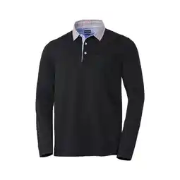 Netto Marken-Discount Franco Bettoni Herren Poloshirt mit Hemdkragen langarm Angebot