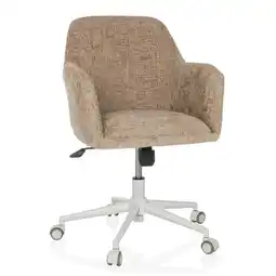 Netto Marken-Discount hjh LIVING Home Office Bürostuhl SOLAO HOME Stoff mit Armlehnen Angebot