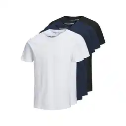 Netto Marken-Discount Jack & Jones Shirts 5 Pack T-Shirt Rundhals JJEORGANIC BASIC O-NECK Angebot