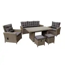 Netto Marken-Discount bellavista - Home & Garden Luxus Dining Lounge Asti Braun Angebot