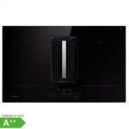 Netto Marken-Discount AirJet 83 Down Air System Induktionsherd + DownAir-Abzugshaube 754 m³/h A++ Schwarz Angebot