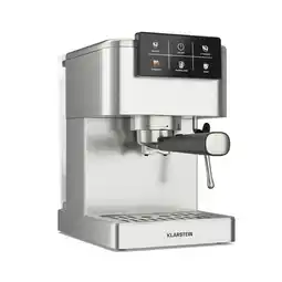 Netto Marken-Discount SteelPresso Touch Siebträgermaschine Touch-Display 20 bar Edelstahl Angebot