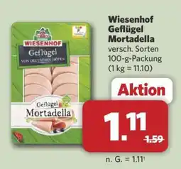 Combi Wiesenhof Geflügel Mortadella Angebot