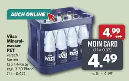 Combi Vilsa Mineralwasser PET Angebot