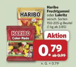 Combi Haribo Fruchtgummi oder Lakritz Angebot