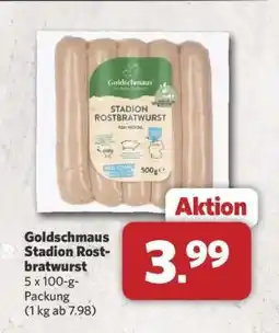 Combi Goldschmaus Stadion Rostbratwurst Angebot