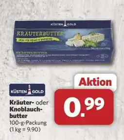 Combi Kräuter- oder Knoblauchbutter Angebot