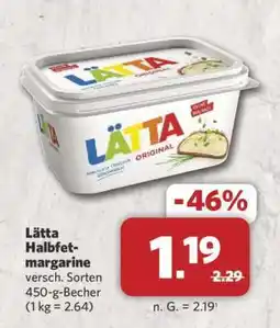 Combi Lätta Halbfettmargarine Angebot