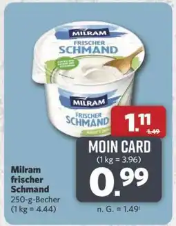 Combi Milram frischer Schmand Angebot