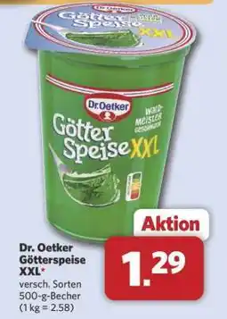 Combi Dr. Oetker Götterspeise XXL Angebot
