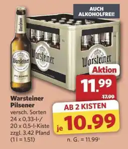 Combi Warsteiner Pilsener Angebot