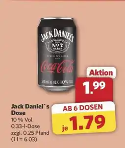 Combi Jack Daniel’s Dose Angebot