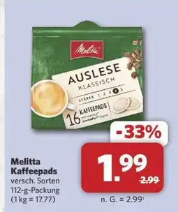 Combi Melitta Kaffeepads Angebot
