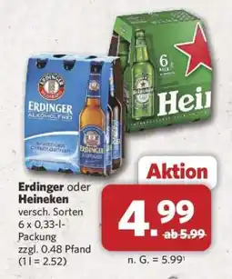 Combi Erdinger oder Heineken Angebot