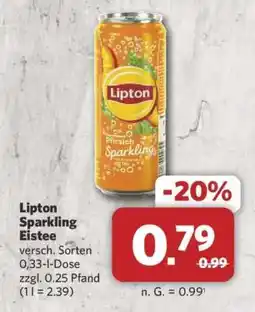 Combi Lipton Sparkling Eistee Angebot