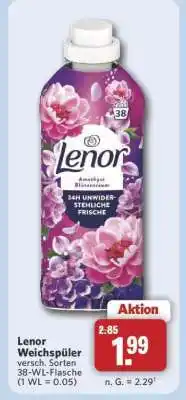 Combi Lenor Weichspüler Angebot