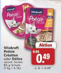 Combi Vitakraft Poésie Création oder Délice Angebot