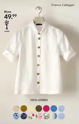 Peek & Cloppenburg Hamburg Franco Callegari Bluse Angebot