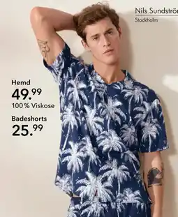 Peek & Cloppenburg Hamburg Nils Sundström Hemd Angebot