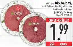 E-Center Wiltmann Bio-Salami Angebot