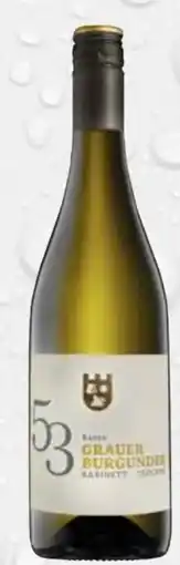 trinkgut Ortenauer Weinkeller Grauer Burgunder Kabinett 53 Angebot