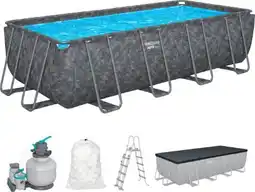 Globus Baumarkt BestWay Poolset Metal Frame Angebot