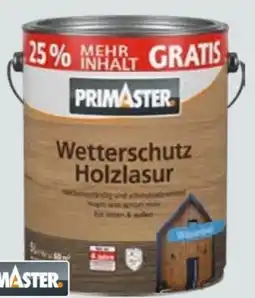 Globus Baumarkt Primaster Wetterschutzlasur Angebot