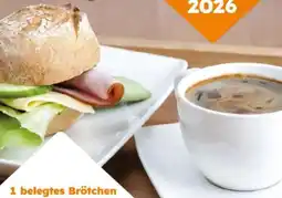 Globus Baumarkt Trefferia 1 belegtes Brötchen mit Wurst Angebot