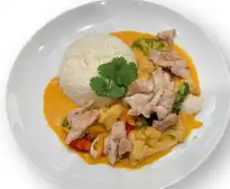 Scheck-in-Center Scheck-in Center Rotes Thai-Curry (scharf) mit Schweinefleischstreifen Angebot