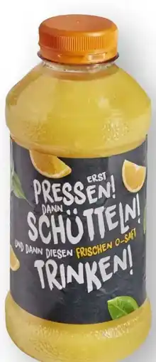 Scheck-in-Center Orangensaft Angebot