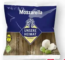 Scheck-in-Center Unsere Heimat Echt & Gut Mozzarella Angebot