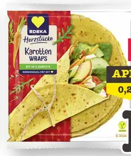 Scheck-in-Center Edeka Herzstücke Karotten Wraps Angebot