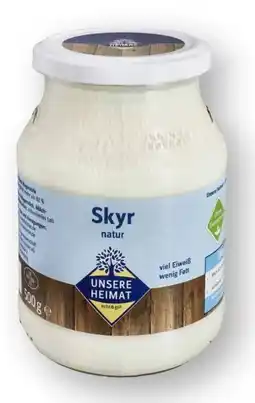 Scheck-in-Center Unsere Heimat Echt & Gut Skyr Angebot