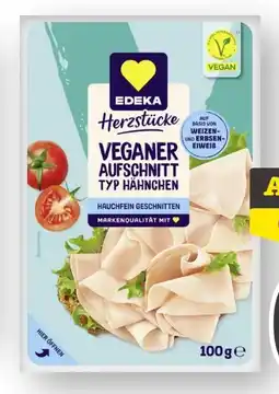 Scheck-in-Center Edeka Herzstücke Veganer Aufschnitt Typ Hähnchen Angebot