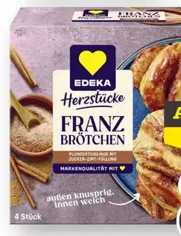 Scheck-in-Center Edeka Herzstücke Franzbrötchen Angebot