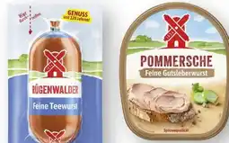 Scheck-in-Center Rügenwalder Mühle Pommersche Leberwurst Angebot