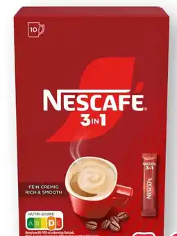 Scheck-in-Center Nescafé 3 in 1 Sticks Angebot