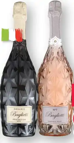 Scheck-in-Center Baglietti Prosecco Angebot