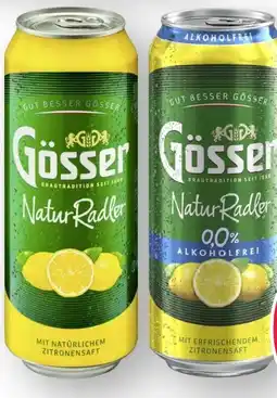 Scheck-in-Center Gösser Natur Radler Angebot