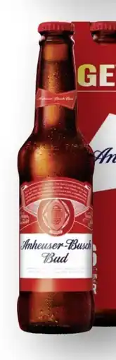 Scheck-in-Center Anheuser Busch Bud Beer Angebot