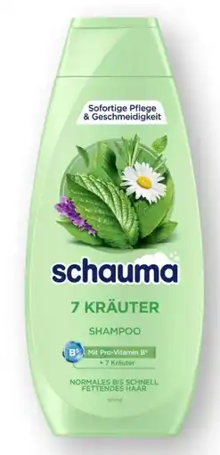 Scheck-in-Center Schwarzkopf Schauma Shampoo Angebot