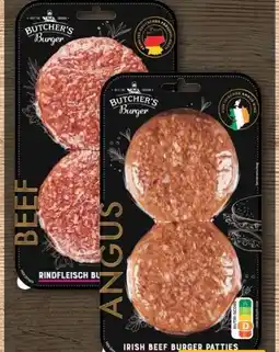 REWE Center Butcher’s Burger Angus Irish Beef Patties Angebot