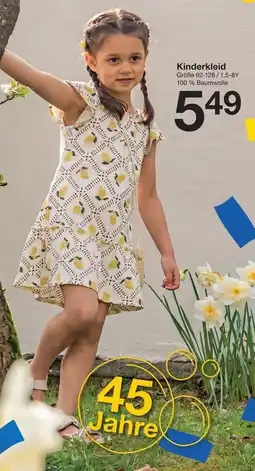 Zeeman Kinderkleid Angebot