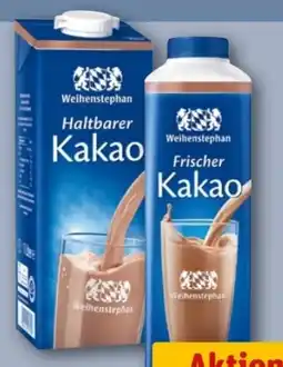 REWE Center Weihenstephan Frischer Kakao Angebot