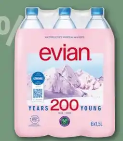 REWE Center Evian Mineralwasser Angebot