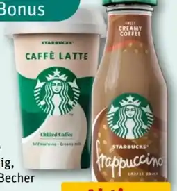 REWE Center Starbucks Caffe Latte Angebot