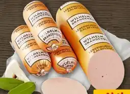 REWE Center Metzgerei Wilhelm Brandenburg Leberwurst mit Kalbfleisch Angebot