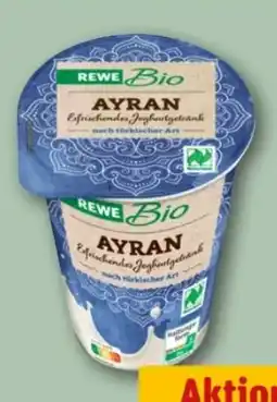 REWE Center Rewe Bio Ayran Angebot