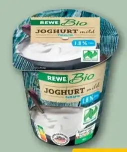 REWE Center Rewe Bio Joghurt Mild Angebot