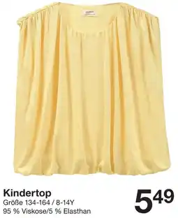 Zeeman Kindertop Angebot